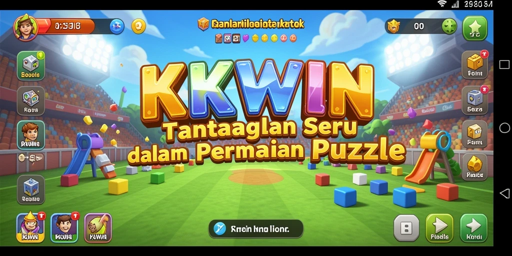 Tampilan gameplay KKWIN yang seru dan menantang.