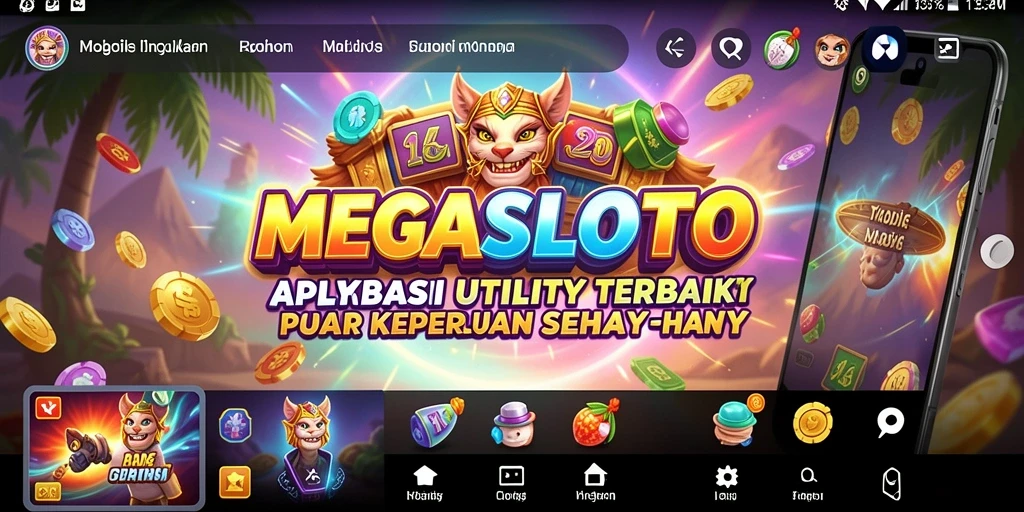 Tampilan antarmuka MEGASLOTO yang ramah pengguna dan efektif.