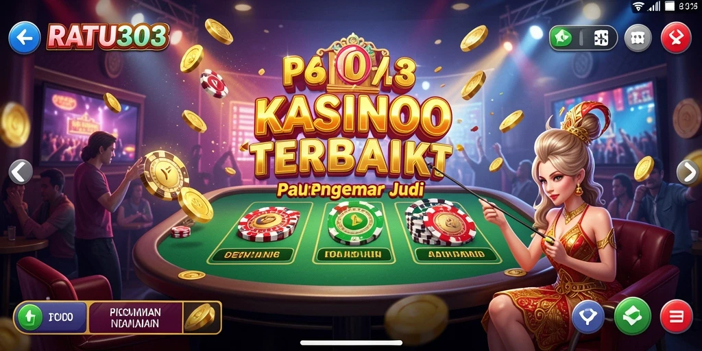 Tampilan gameplay Kasino yang menarik dan interaktif.