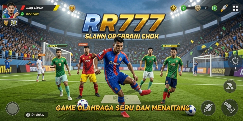 Screenshot utama RR777 menampilkan berbagai olahraga yang seru dan menantang.