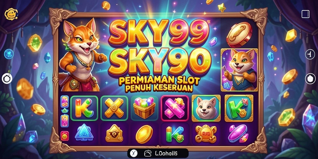 Tampilan menarik dari gameplay slot di SKY99 dengan efek visual yang mengesankan.